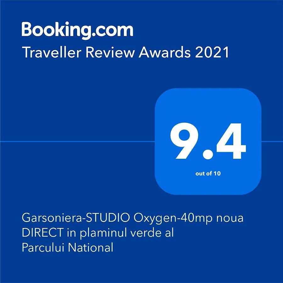 Apartment Garsoniera-Studio Oxygen-40Mp Nou Direct In Plaminul Verde Al Parcului National ! Parcare Privata Doar Cu Rezervare In Limita Locurilor Disponibile ! Proprietate In Regim Hoteliep - Nu Are Bucatarie ! Bucharest Romania
